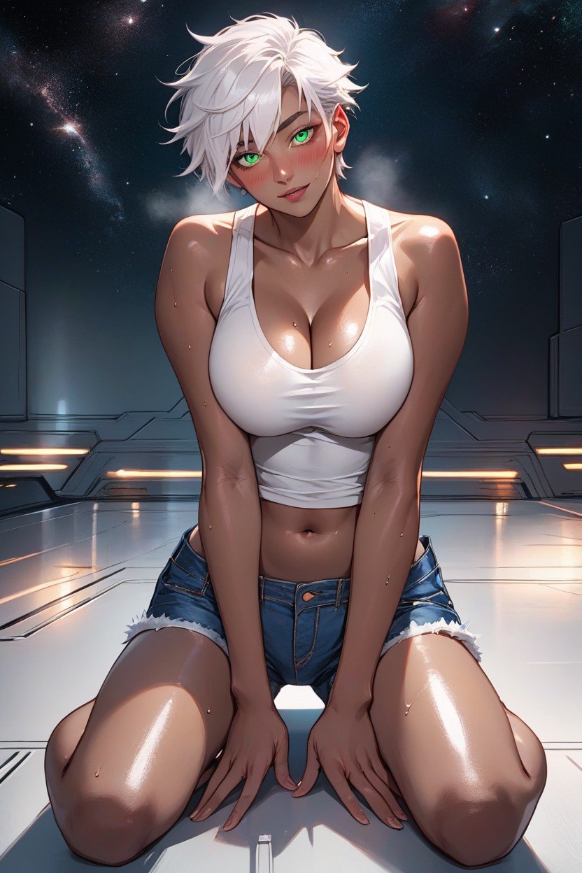 Tight Tank Top, In Heat, MaigrePorno IA Hentai