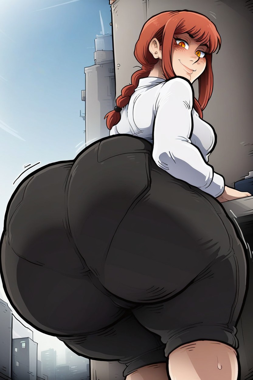 Sweaty, Bottom Up, Black Pants AI Porn