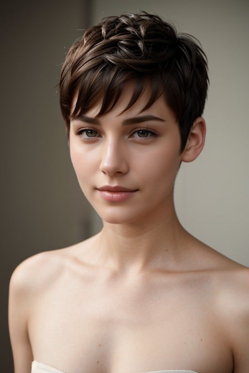 18+, Pixie Cut, Very Short Hair AI Gay Porn