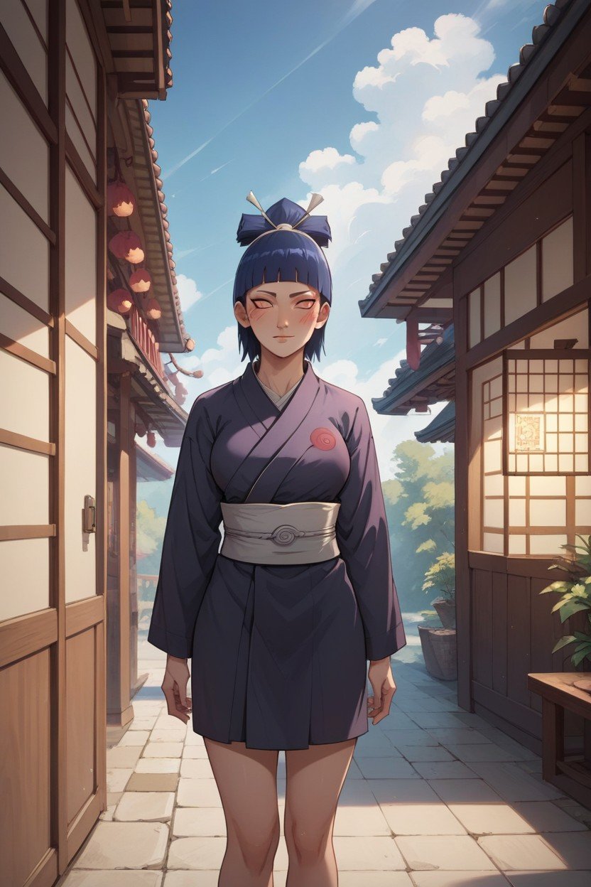 Wear A Full Set Of The Clothes, Medium Breasts, Hinata Refer From Naruto Anime SeriesHentai KI Porno