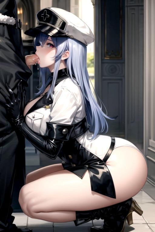 Thick Thick Fur Trimmed Thighs, Red Lips, Thick Thick Fur Clothes Hentai AI Porn