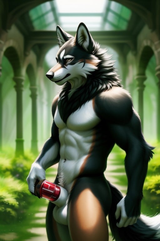 Standing, Sheath, AthleticPorno IA Furry