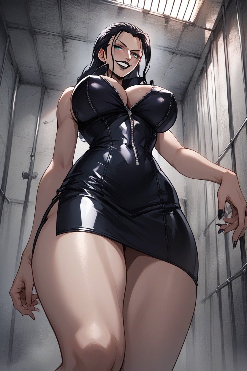 Prison, Nico Robin, Gigantic Hentai AI Porn