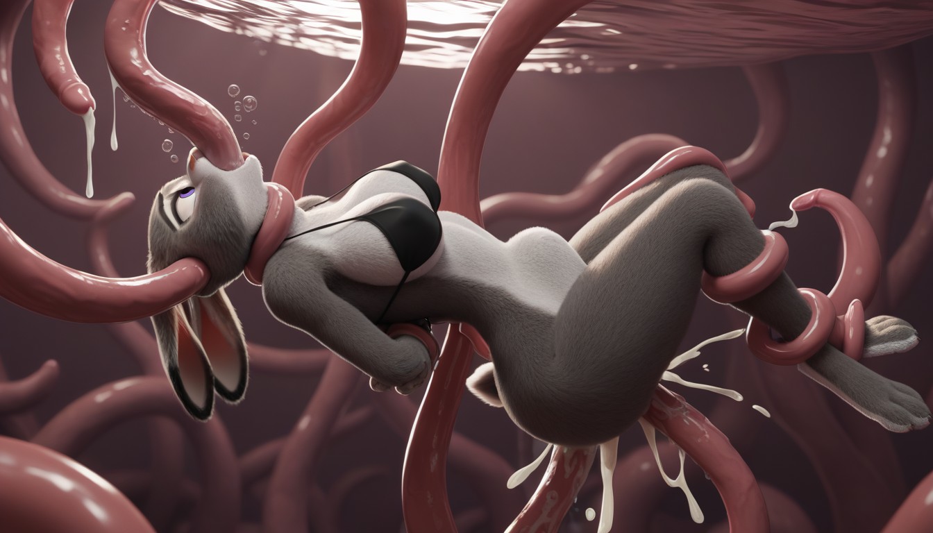 Gigantic, Air Bubbles, Bdsm Furry AI Porn