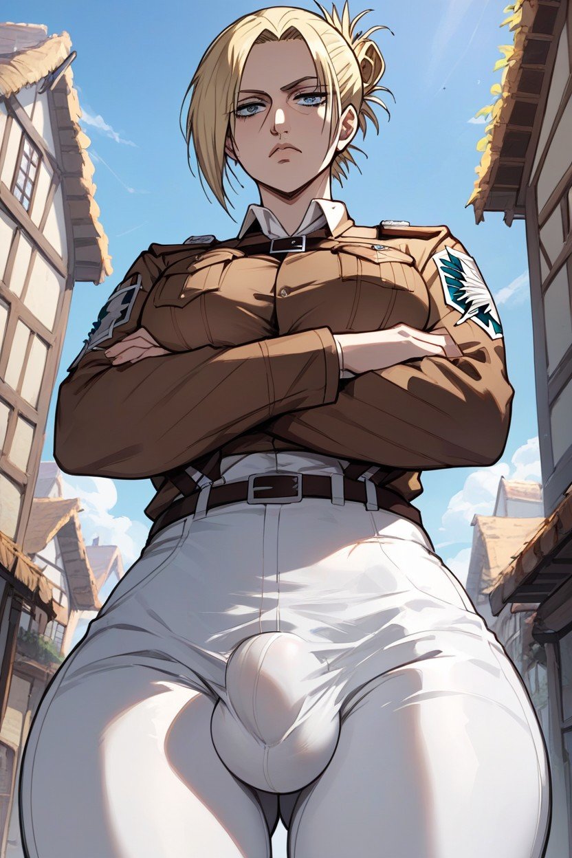 Massive Ass, Annie Leonhardt, Arms Crossed Furry AI Porn