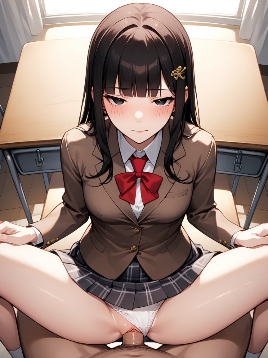 Half Closed Eyes, Looking At Viewer, Pov Hentai AI Porn