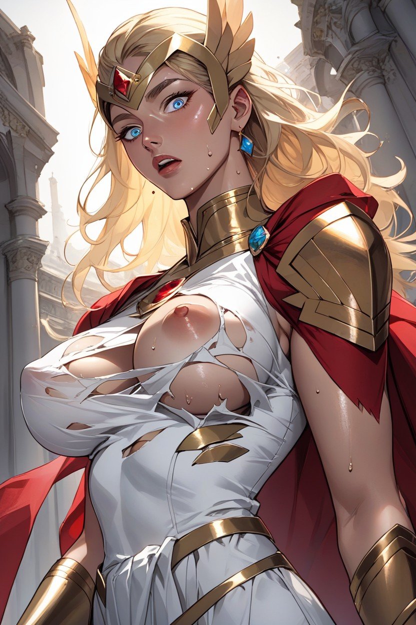 Top Quality, Black Gloved Hands Grope Breasts, She-ra Hentai AI Porn