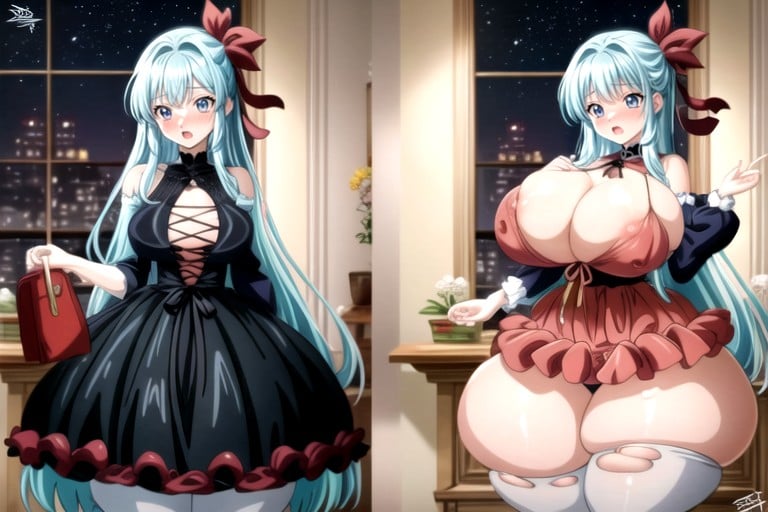 She Has Absurdly Unreal Hyper Gargantuan Sized Fat Boobs, Feeding Her Fatter Self More And More To Gain Immensely Hyper Massive Amounts Of Heavy Weight And Thick Fat, She Is Growing So Much More Hyper Extra FatAI同性戀黃片