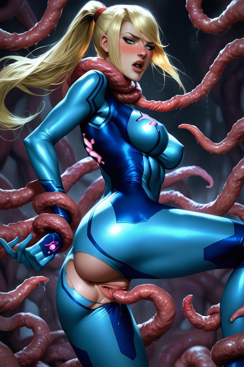 Rounded Hips, Booty, Wet Pussy Hentai AI Porn