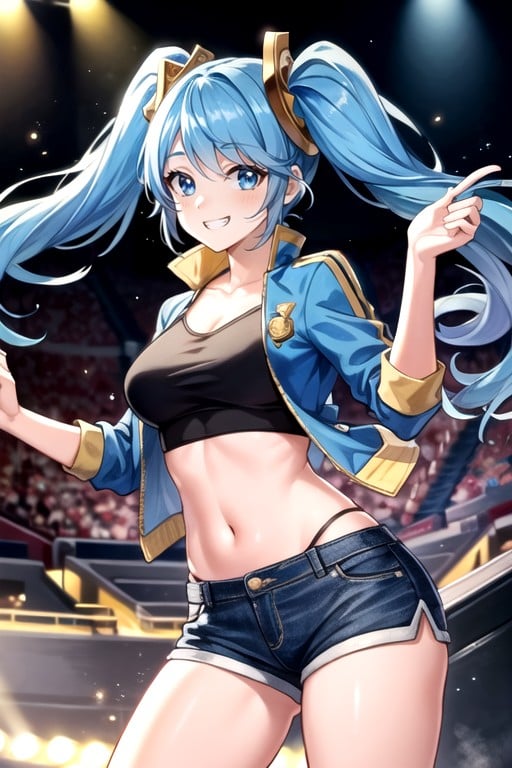 Sona (league Of Legends), Crop Top, Jacket AI Gay Porn