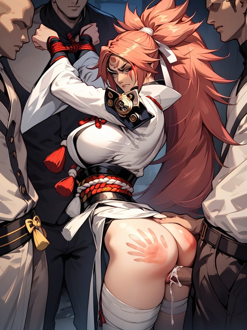 Side View, High Resolution, Baiken Guilty_gear人妖AI色情