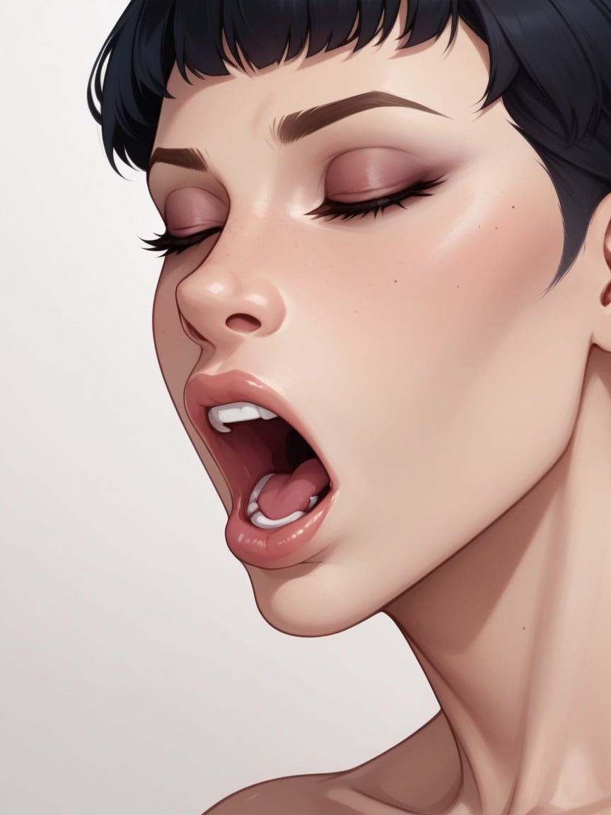 Close Up, 20+, Gwen Stacey Shemale AI Porn