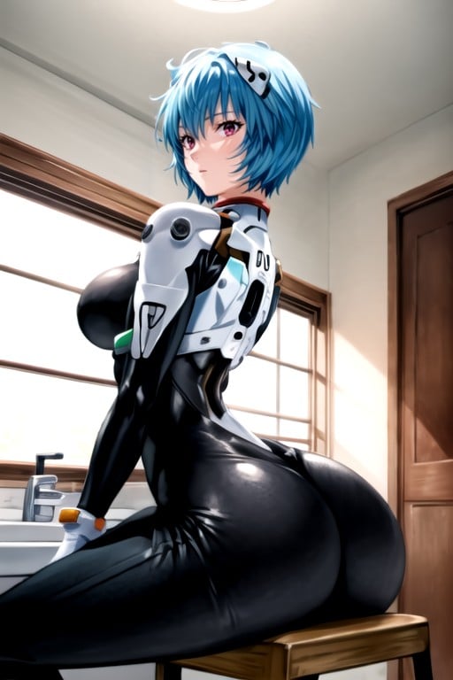 Poitrine Arrondie, Ass Up, ÉpaisPorno IA Hentai