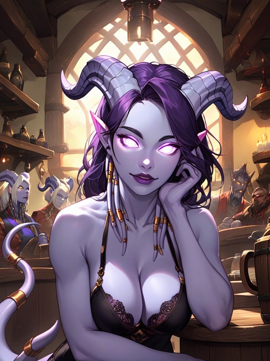 Draenei Woman From World Of Warcraft, Draenei, Visible PupilsニューハーフAIポルノ