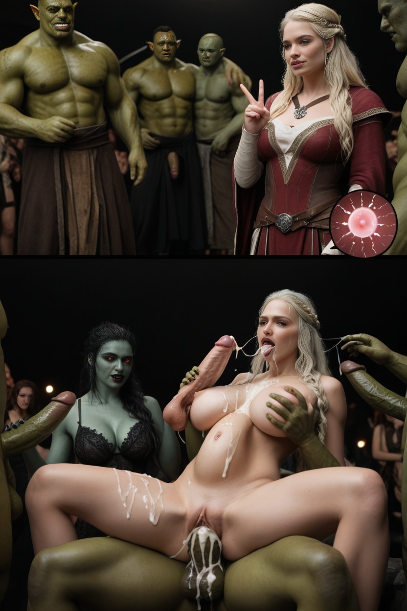 Massive Orgy, Story, Cersei Clothes Clothed AI Porn