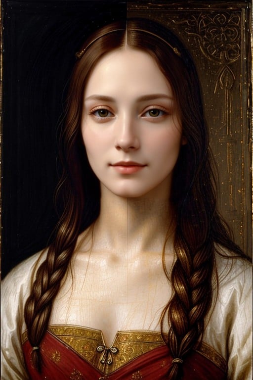 Leonardo Da Vinci, 18+, Accuracy In The Details Of The Faces Of The People In The Picture아시아 AI 포르노