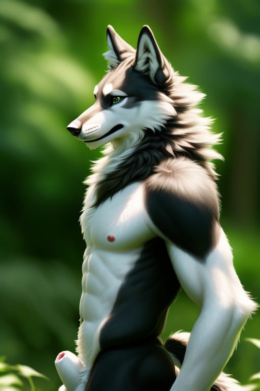 Athletic, 18+, HuskyPorno IA Furry