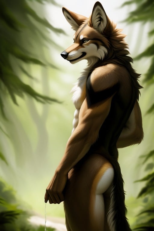 Athletic, Sheath, CoyotePorno IA Furry