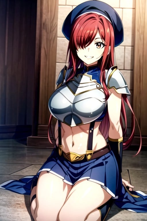 Culo Masivo, Erza (fairy Tail), En FormaHentai IA