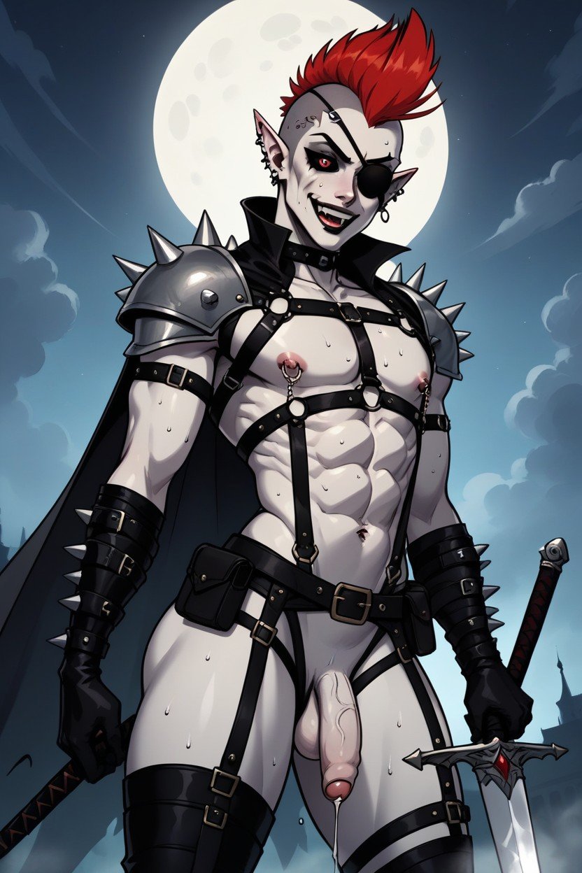 Precum Drip, Dark Spiked Armour, Harness PouchゲイAIポルノ