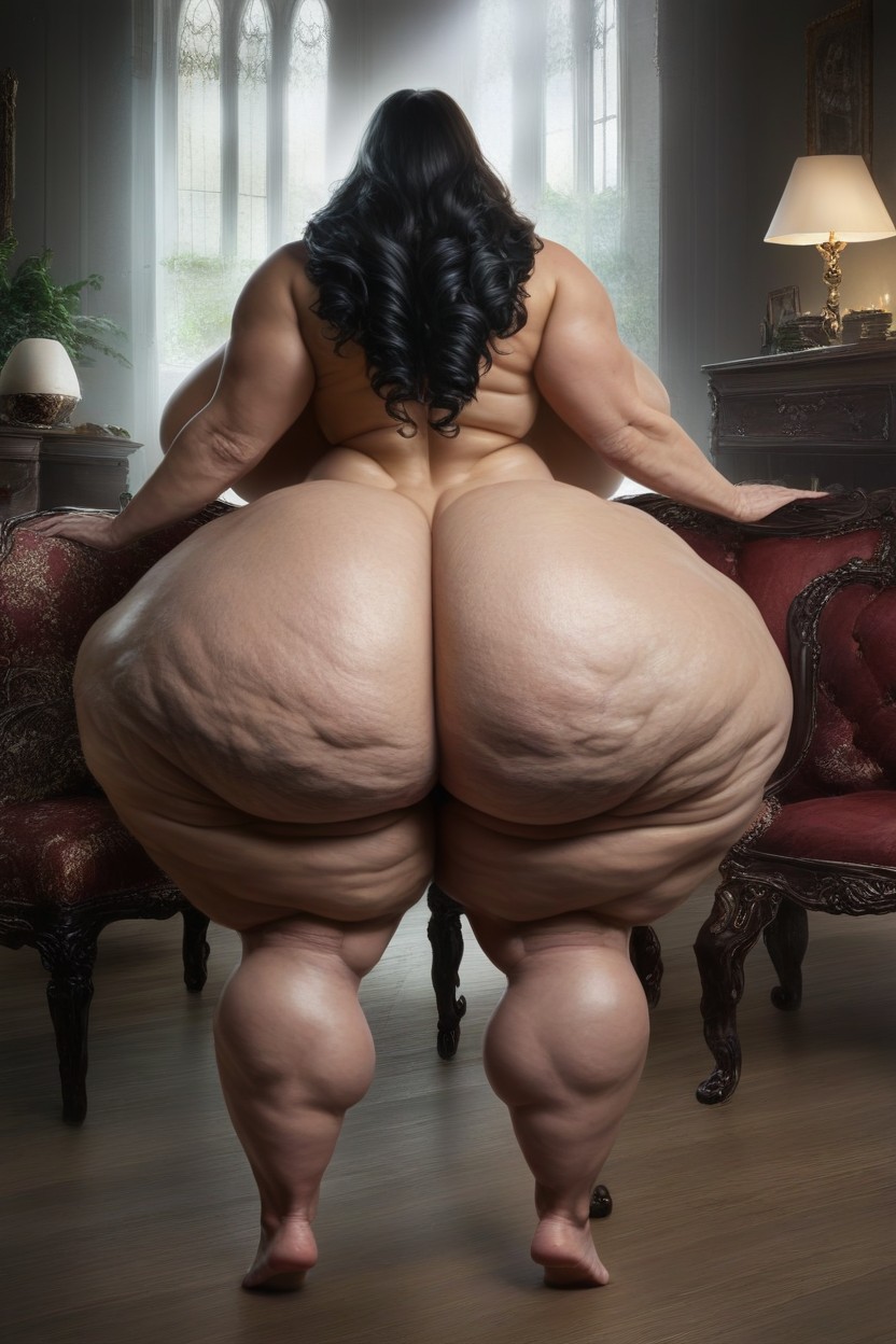 Thick Thighs, Monster Fake Butt, Extremely Enormous Fake Booty Porno IA
