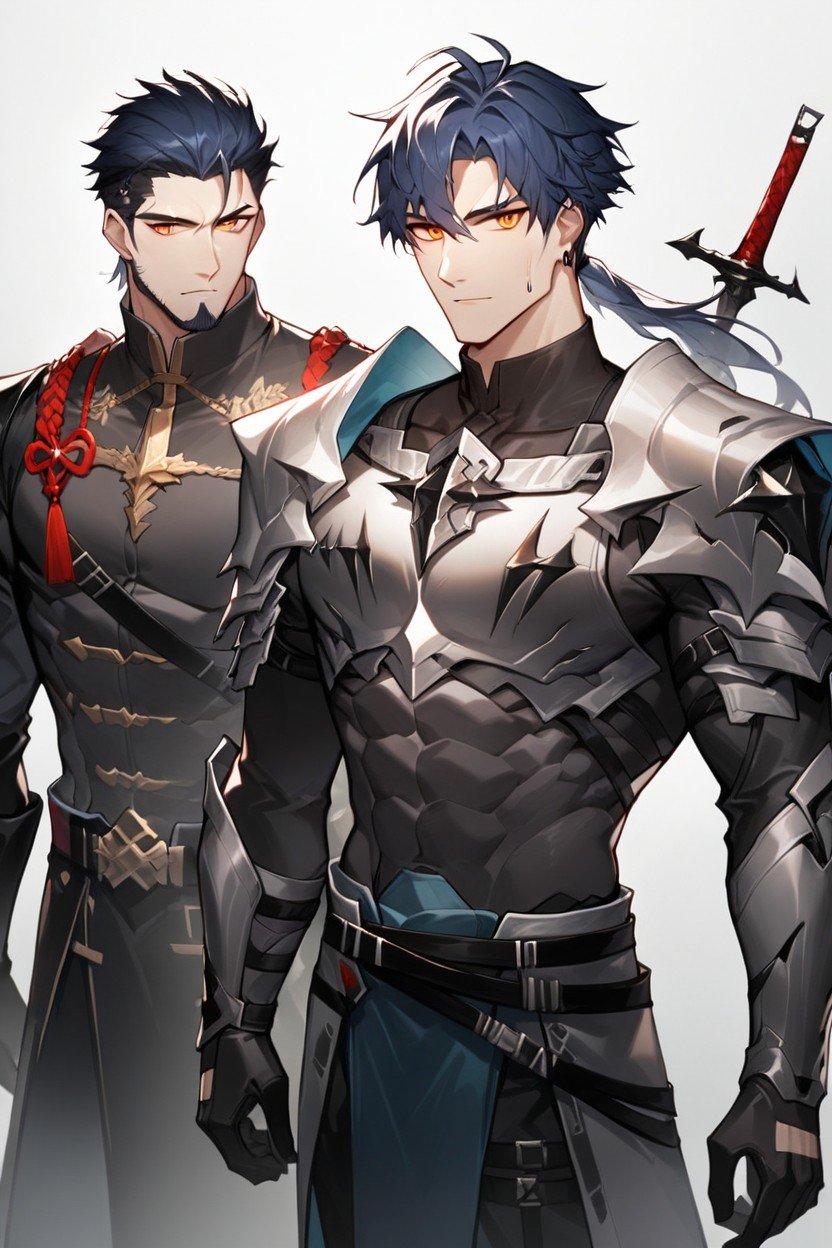 Knights, Three Large Knights, 18+Porno gay IA