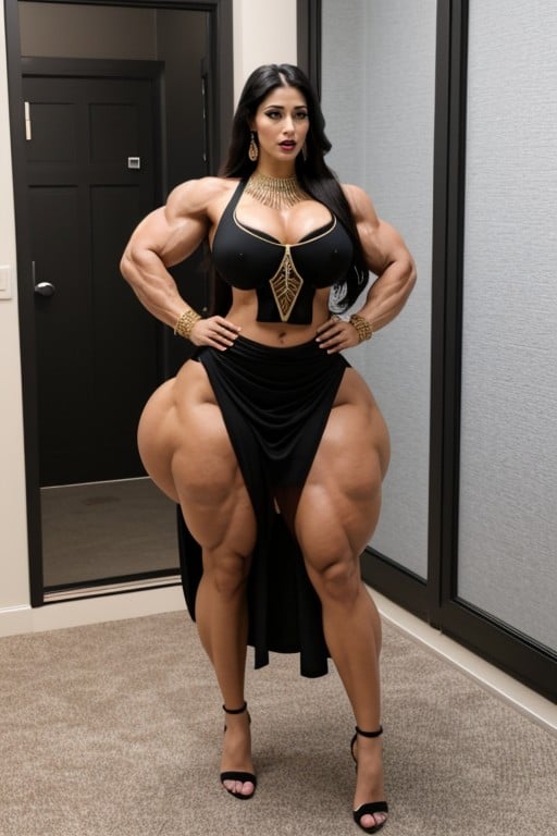 Steroids, Expansión De Senos, Muscular Striated ThighsHentai IA