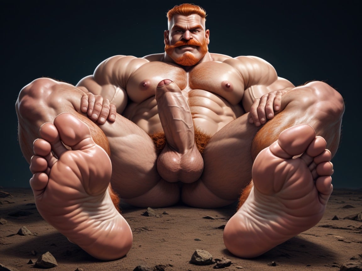 Hyper Hairy, Giant Ginger, Big Arms게이 AI 포르노