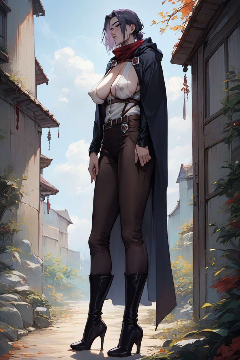 Raven From Titan, Natural Breasts, 18+AI黃漫