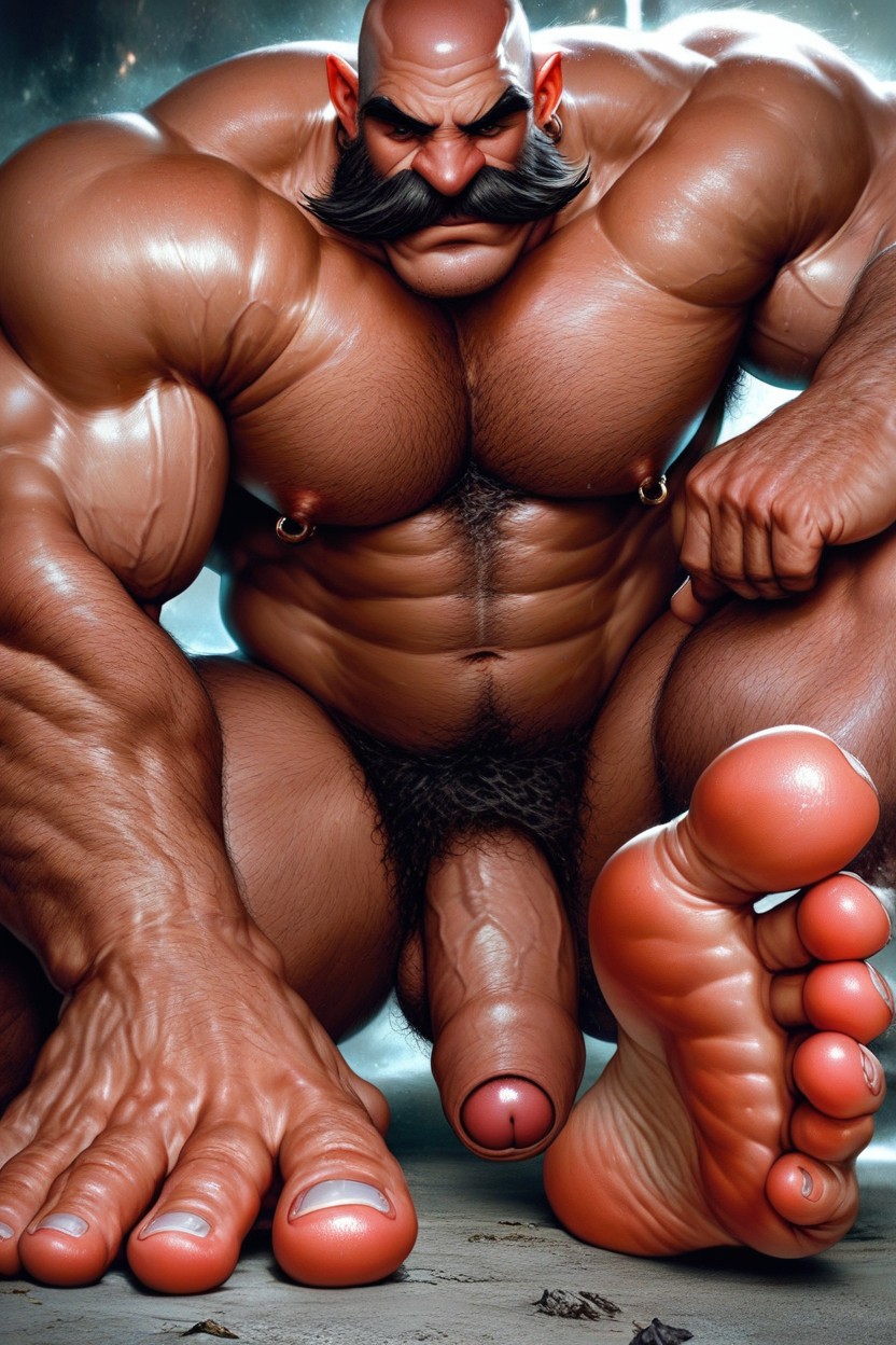 Wiggly Toes Massive Feet, Big Toes, Hyper Hairy AI同性戀黃片