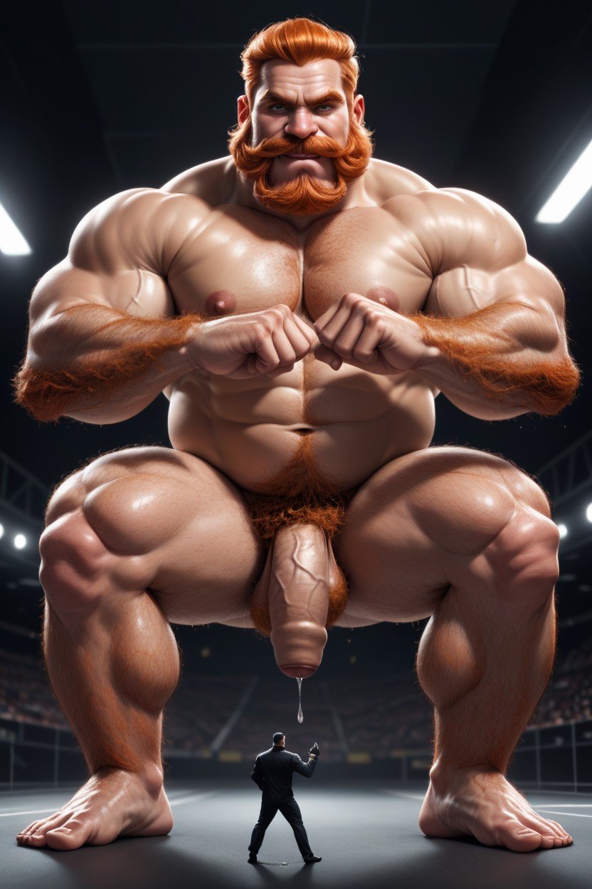 Giant, Hairy Beefy Furry Giant, Thick MustachePorno gay IA