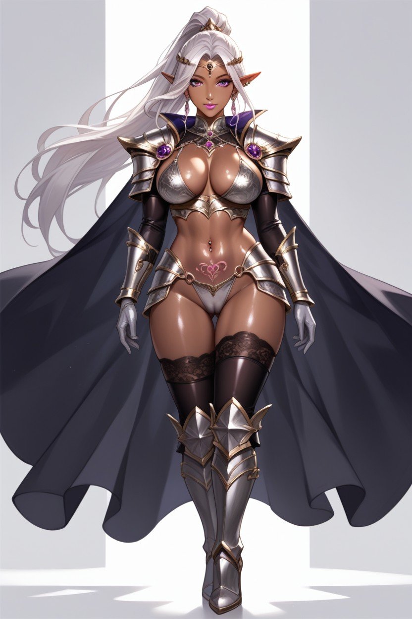 Five Fingers, Female, Dark Elf Hentai IA pornografia