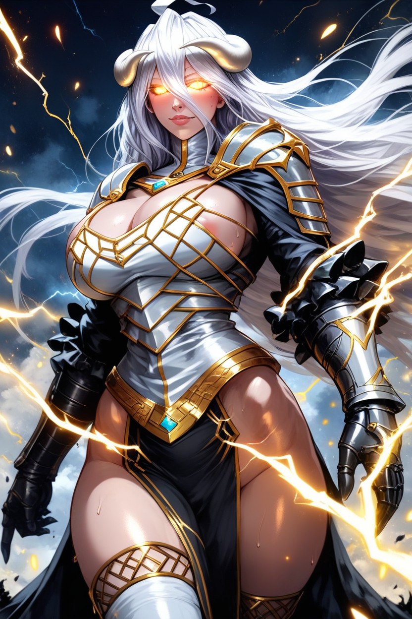 Black Helmet, Large Ass, Thighs Exposed Hentai AI Porn