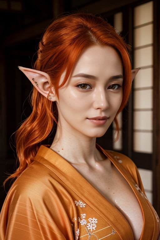 Ginger, 18+, Elf Ears AI Gay Porn