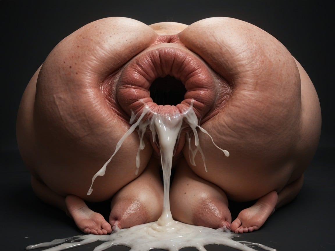 18+, Hyper Internalorgans, Abstract Malformed Breeding Holes AI Porn
