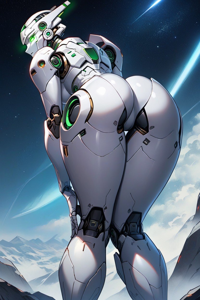 Armadura De Robot, 18+, Looking BackHentai IA