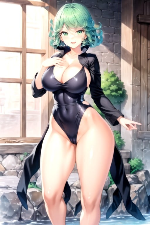 Very Tall, Tatsumaki (one Punch Man), Massive Ass Hentai AI Porn