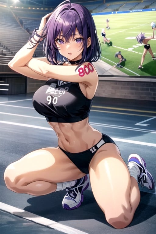 18+, Ioga, Sports Shoes Hentai IA pornografia