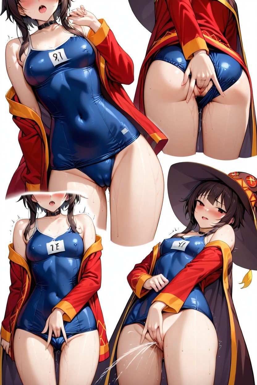 Masturbation, Megumin, Vues MultiplesPorno IA Hentai