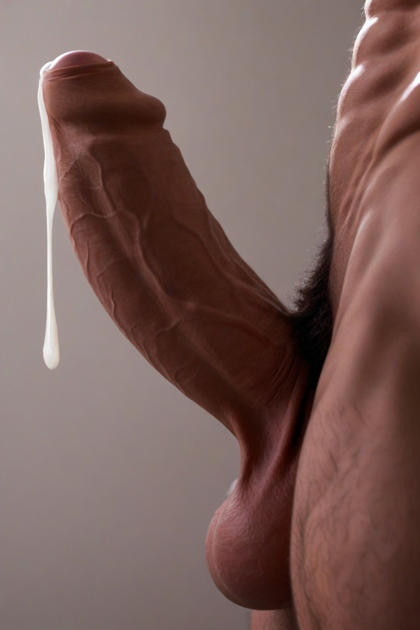 Phimosis, Pre Cum Dripping, Erection Pornografia gay com IA