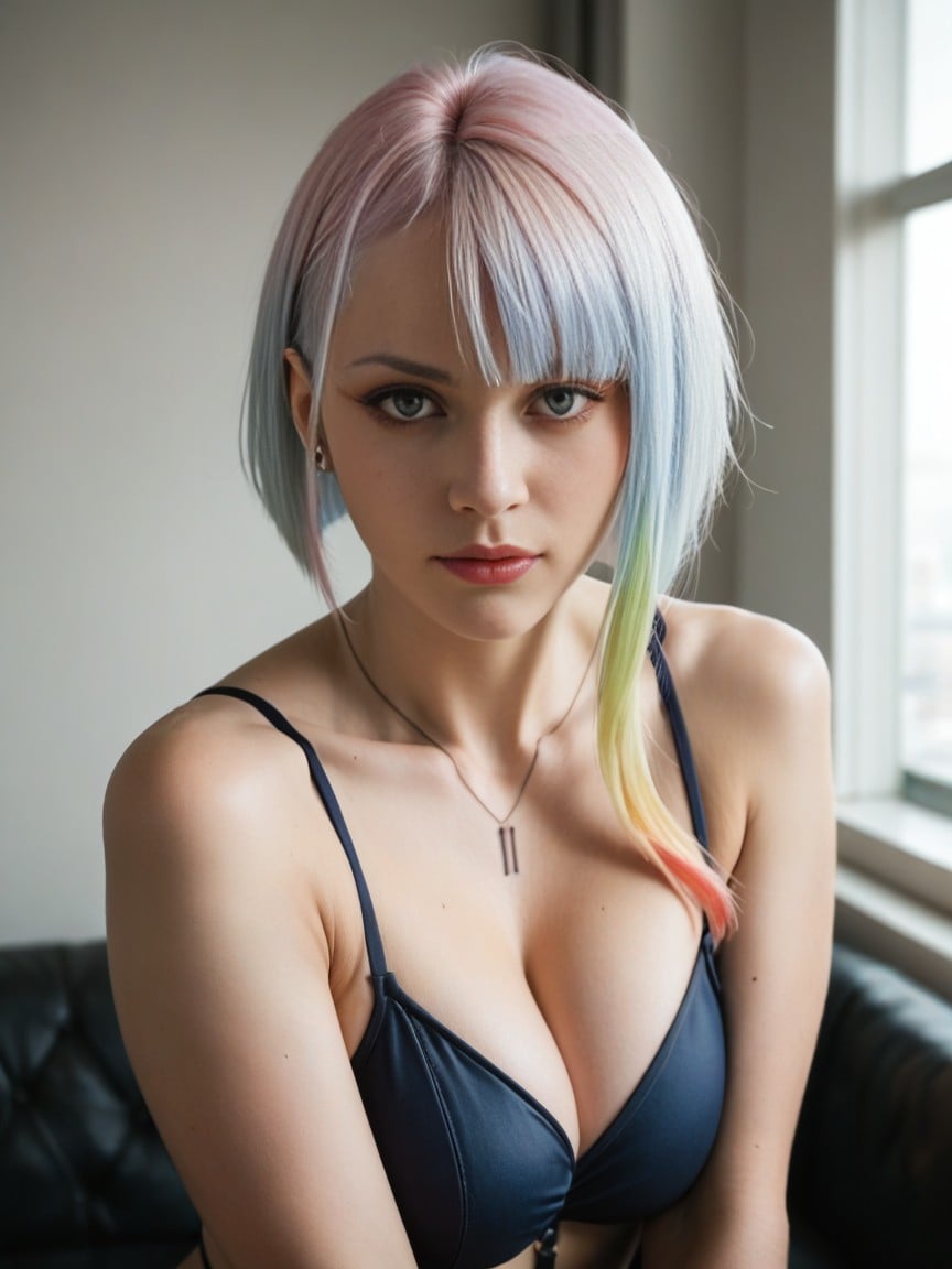 18+, Lucy Kushinada From Cyberpunk Edgerunners 人妖AI色情