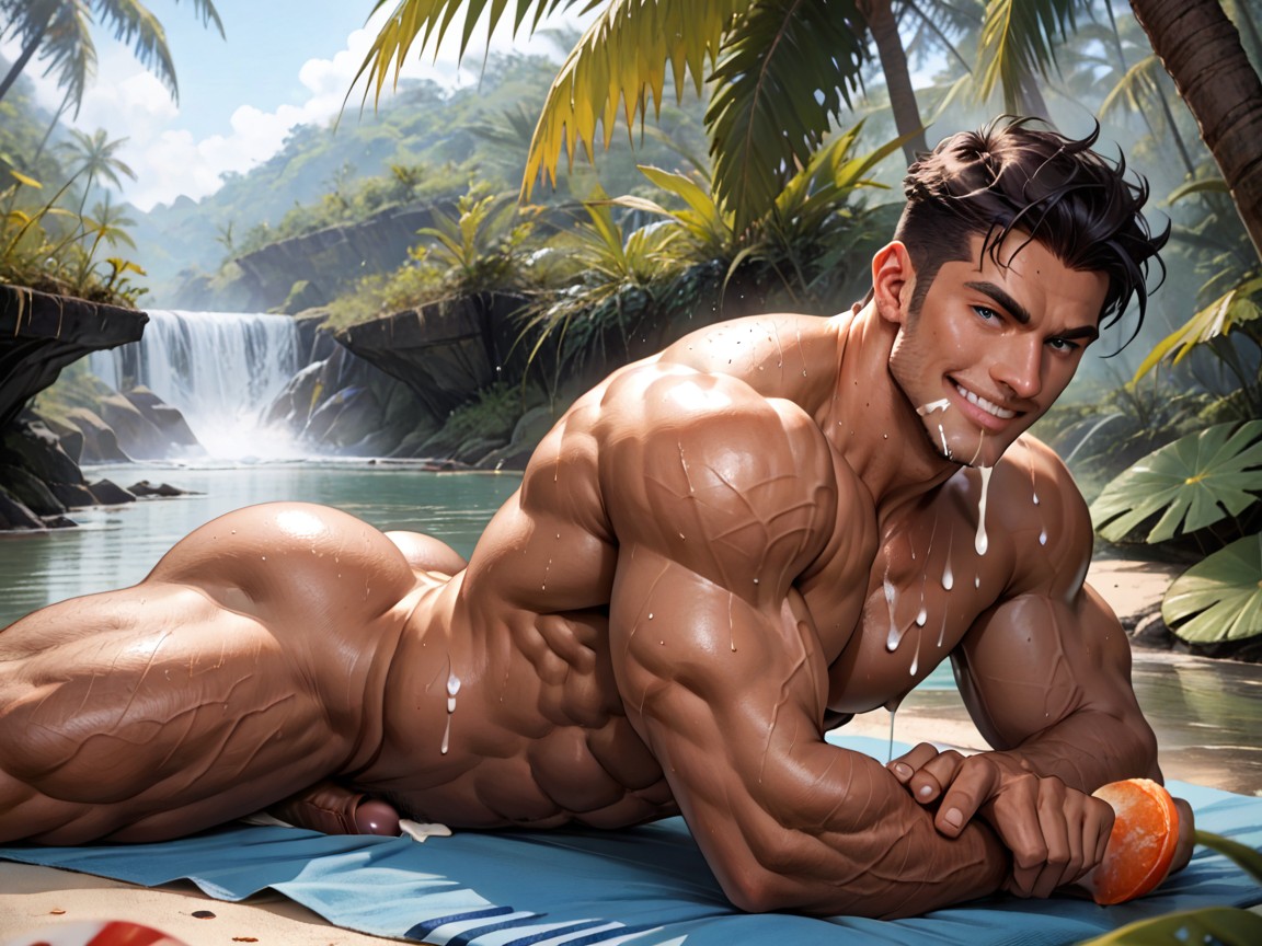 18+, Upright Erected Cock, Extreme Veiny Cock AI Gay Porn