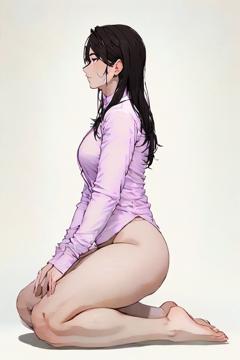 Thick Thighs, Full Body, Futanari Ranma Saotome Ranma헨타이 AI 포르노