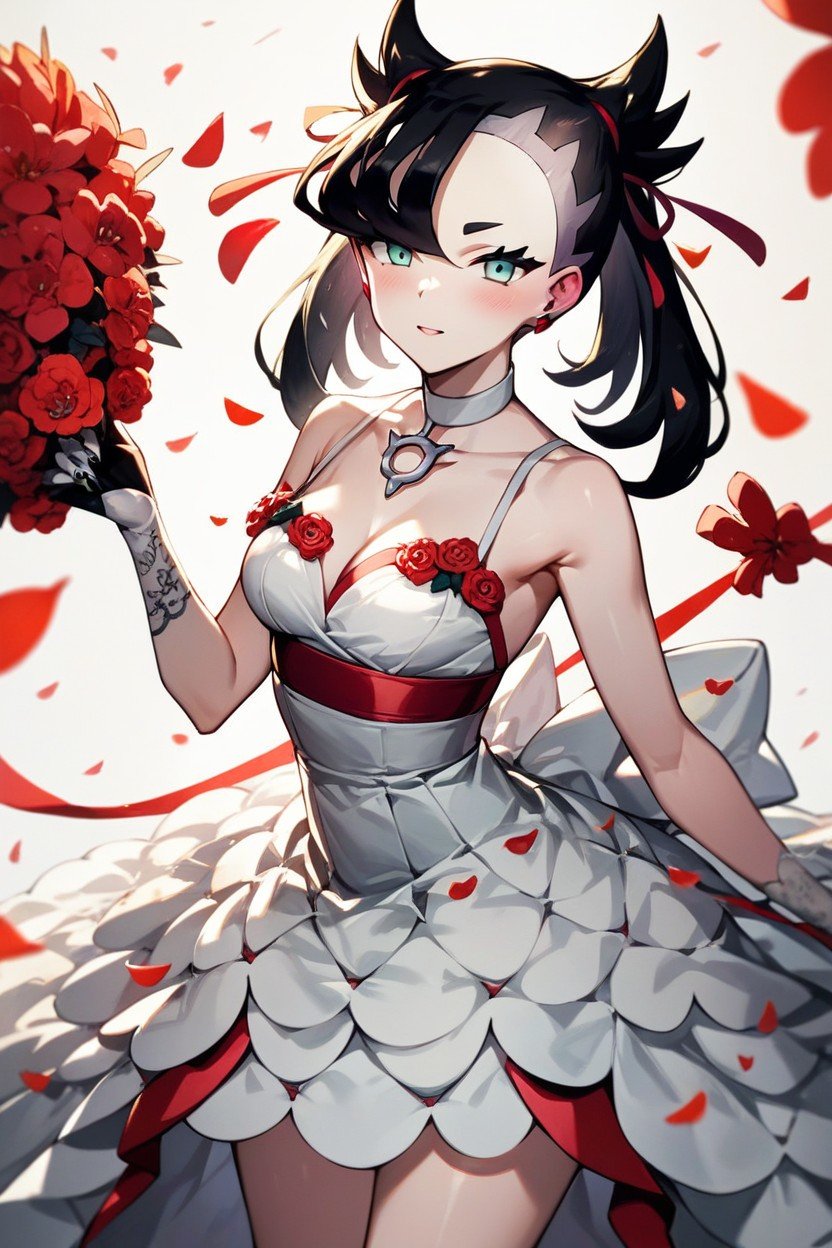 Marnie From Pokemon In A Wedding Dress, 18+AI黃漫