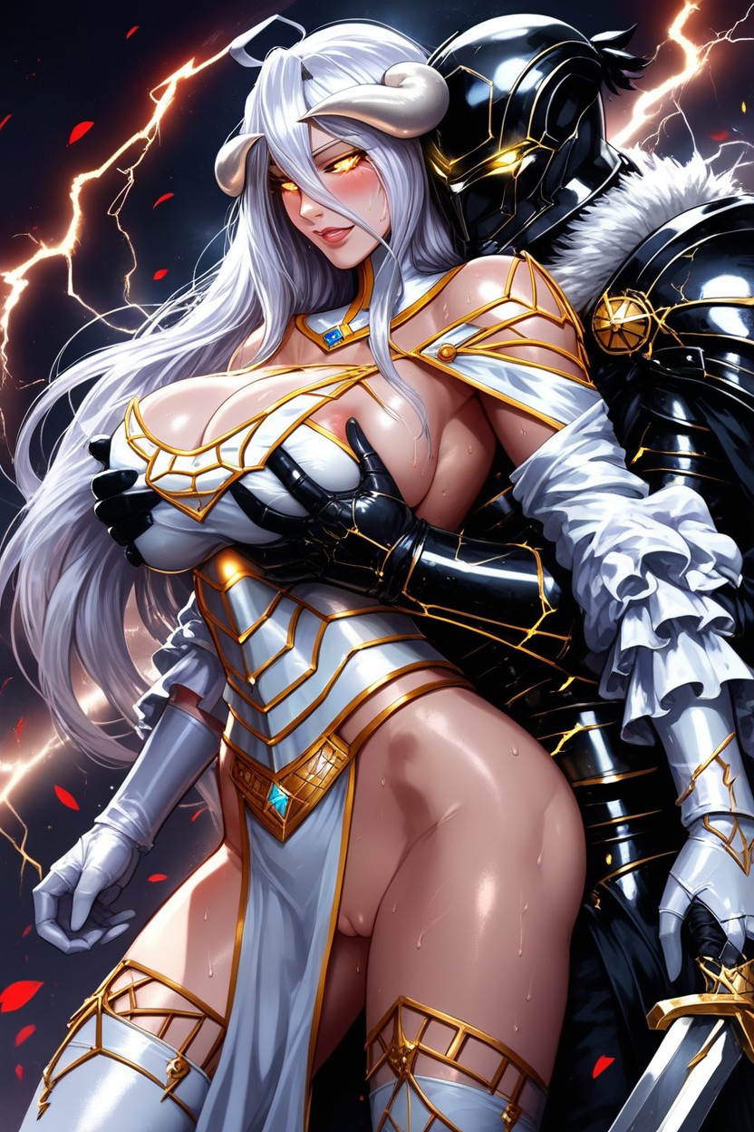 Boob Armor, Perky Breasts, Sweat Hentai AI Porn