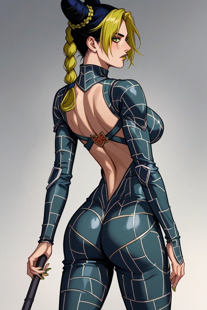 Backless Armor, Looking Back Viewer, 18+AI黃漫