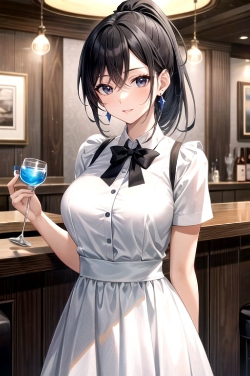 White Dress Shirt, Deltamon, Black Best Hentai AI Porn