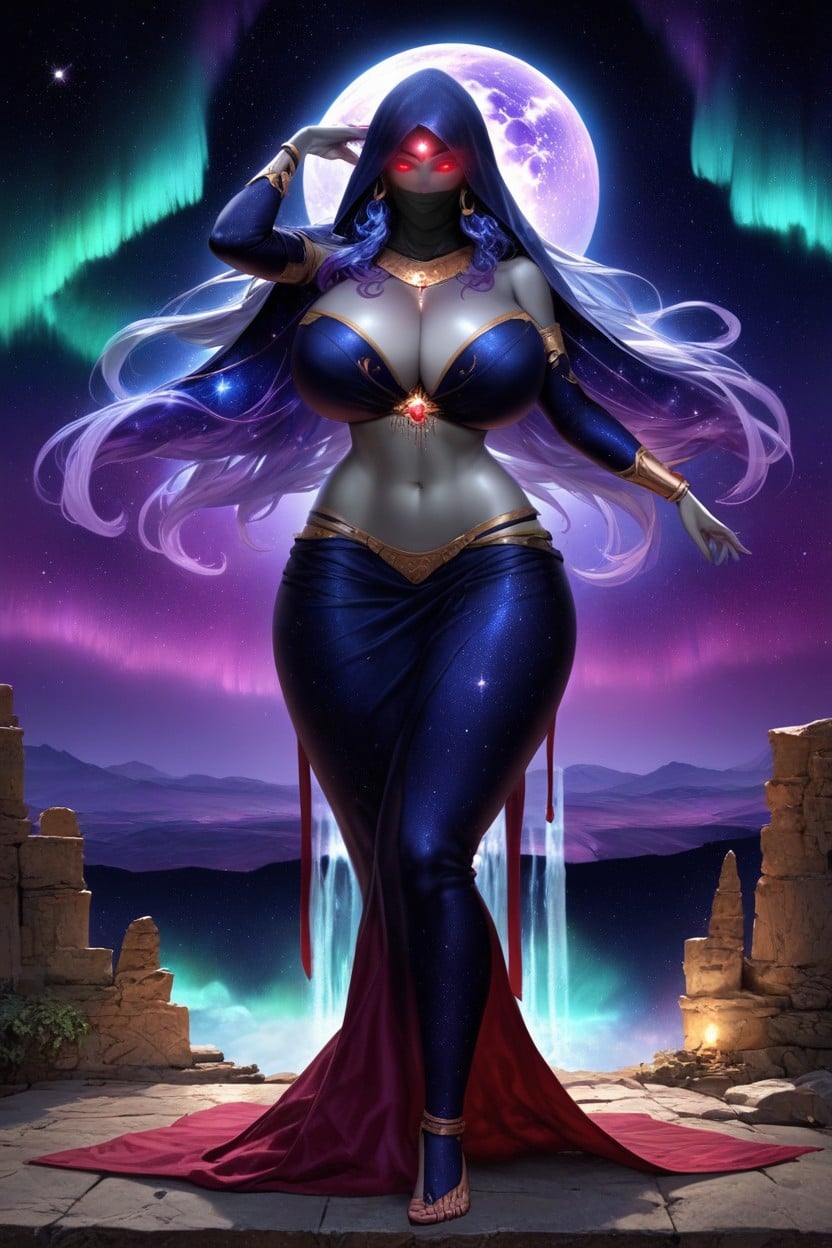 Cosmic Skin, Cuerpo Completo, Dancing Hentai IA