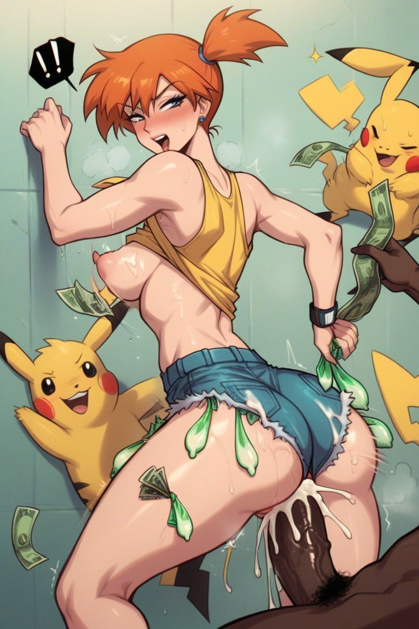 High Yellow Tank Top, 18+, Correct Proportions On PikachuPorno IA Hentai