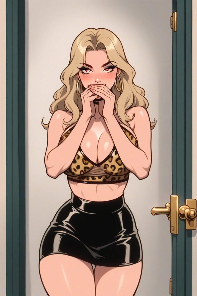 18+, Rounded Ass, Cheerleader Hentai AI Porn
